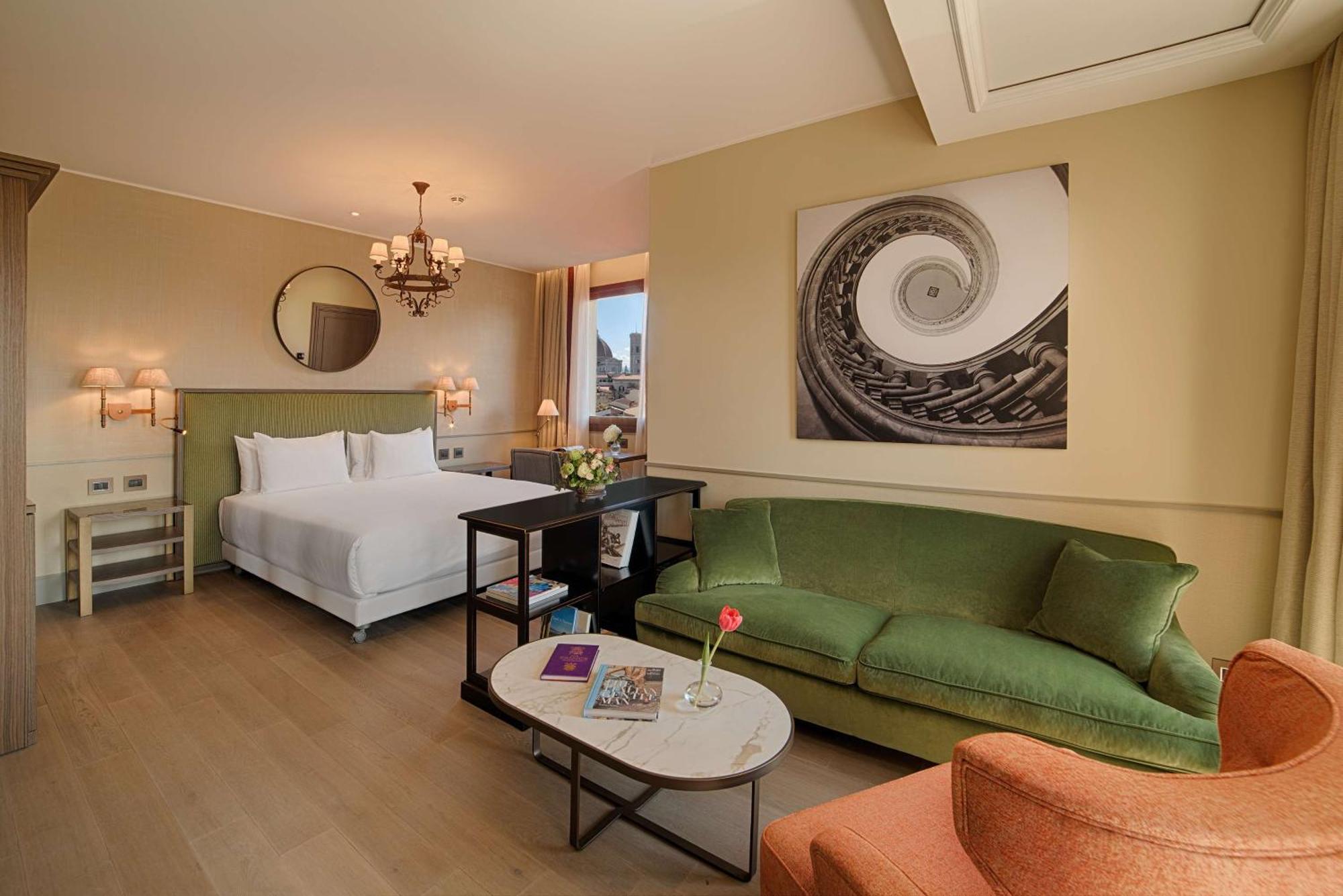 Tivoli Palazzo Gaddi Firenze Hotel Buitenkant foto A suite at the hotel