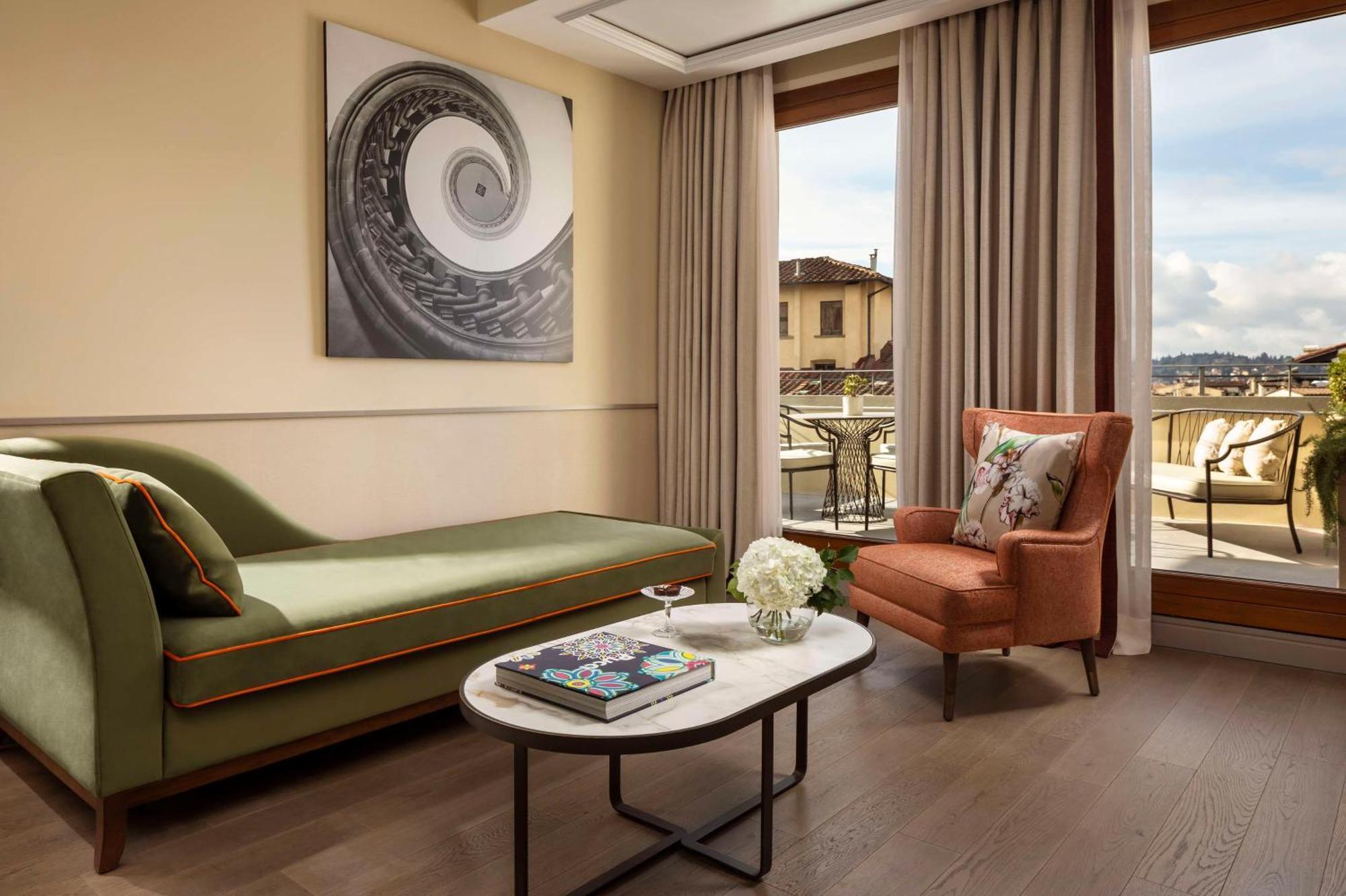 Tivoli Palazzo Gaddi Firenze Hotel Buitenkant foto A room at the hotel